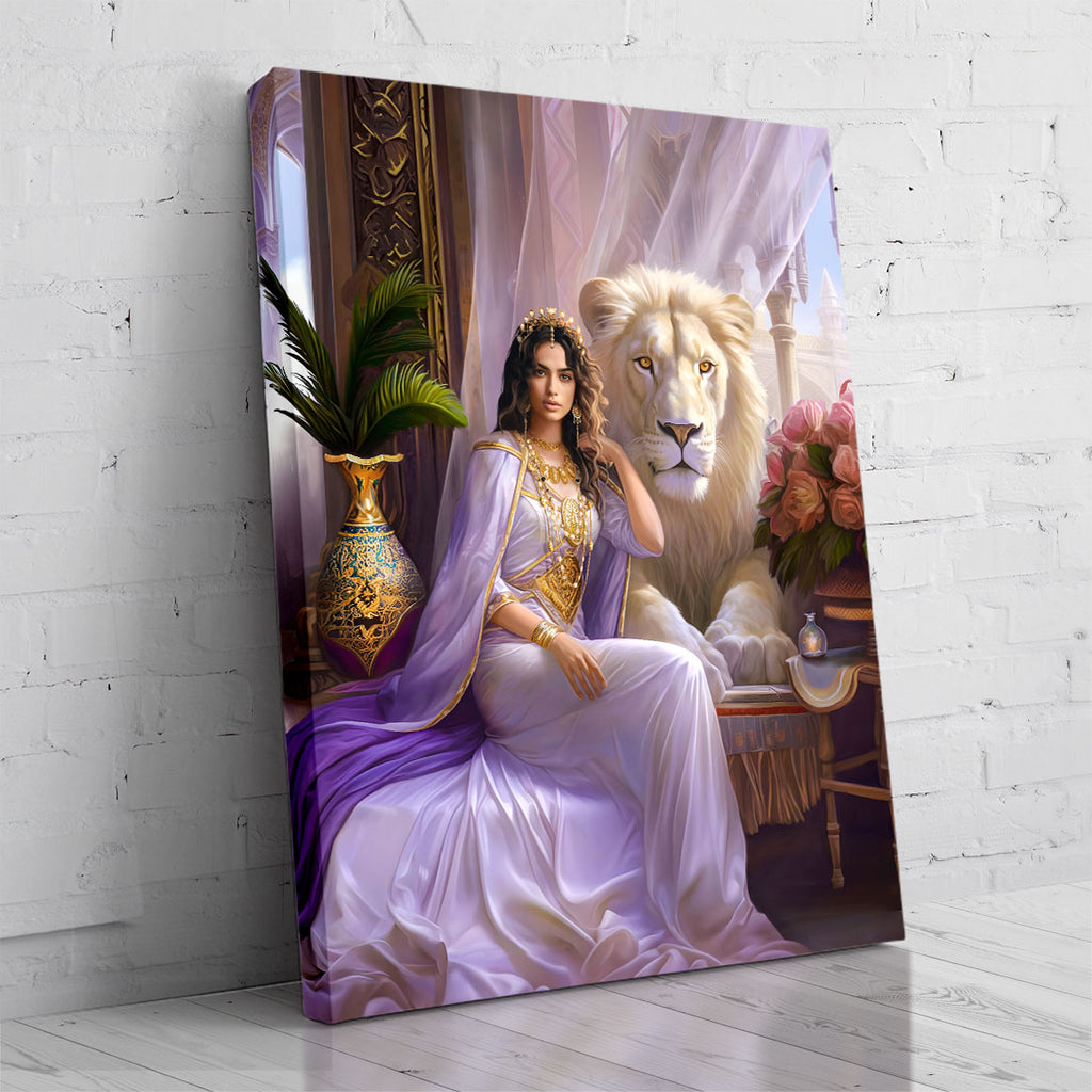 Die Arabische Prinzessin | Individuelles Porträt | Turn Me Royal
